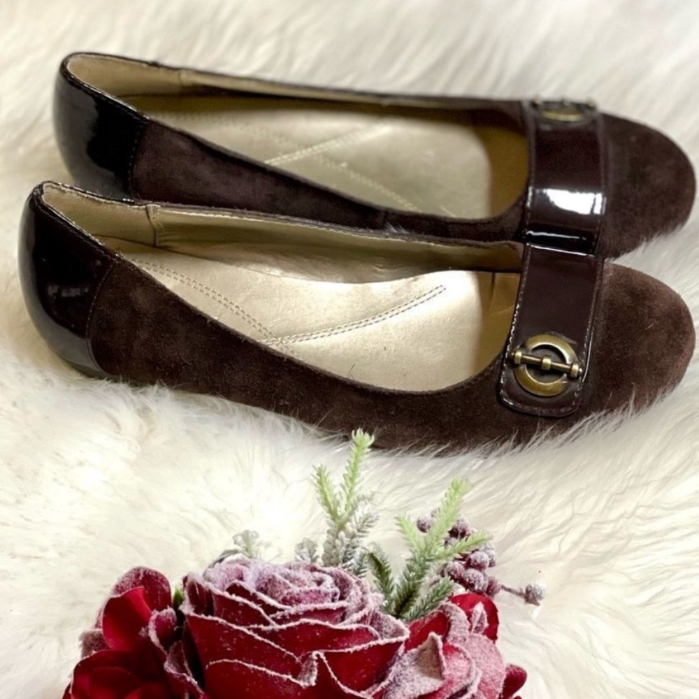 Naturalizer Helga Suede Ballet Flats 403